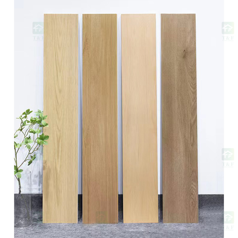 자기 프랭크 타일 바닥 150 Ｘ 900 밀리미터, 효과 설계 나무 무늬 세라믹 타일을 완성합니다