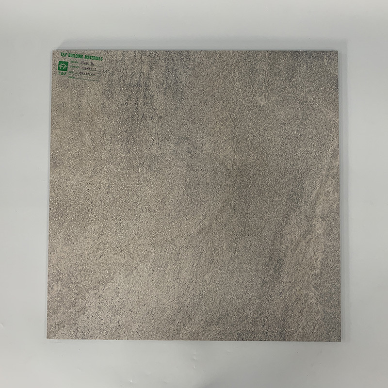회색 거친 매트 고급 세라믹 바닥 타일 600x600mm 슬립 방지성