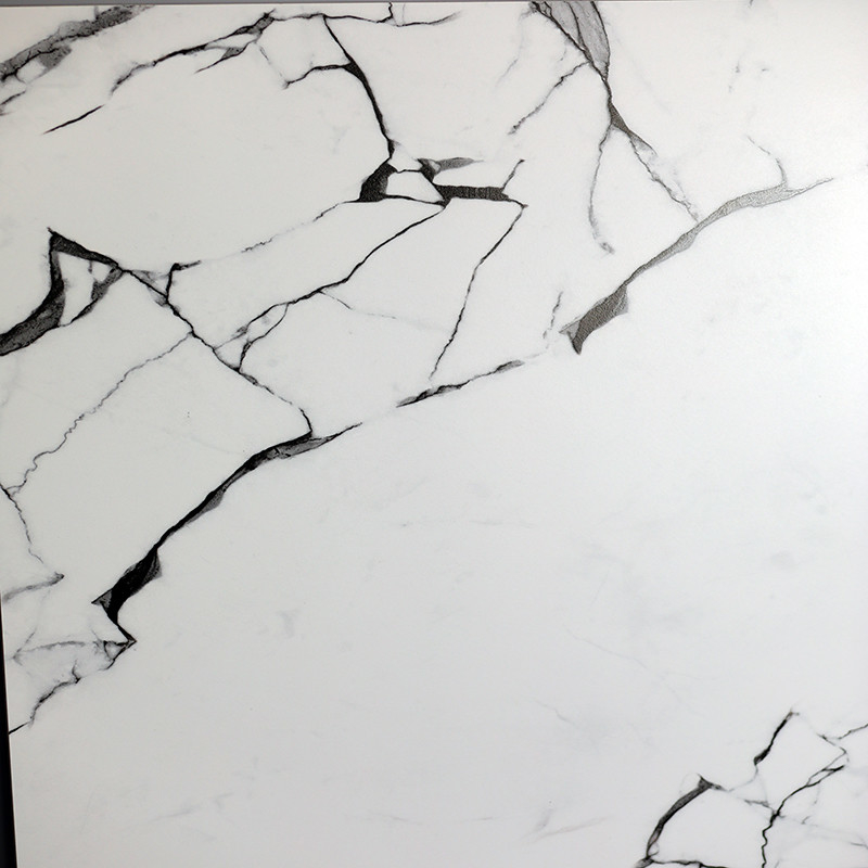 60x120cm 하얀 매트 대리석 재질 자기 바닥 타일 현대 주택 욕실벽과 바닥 타일