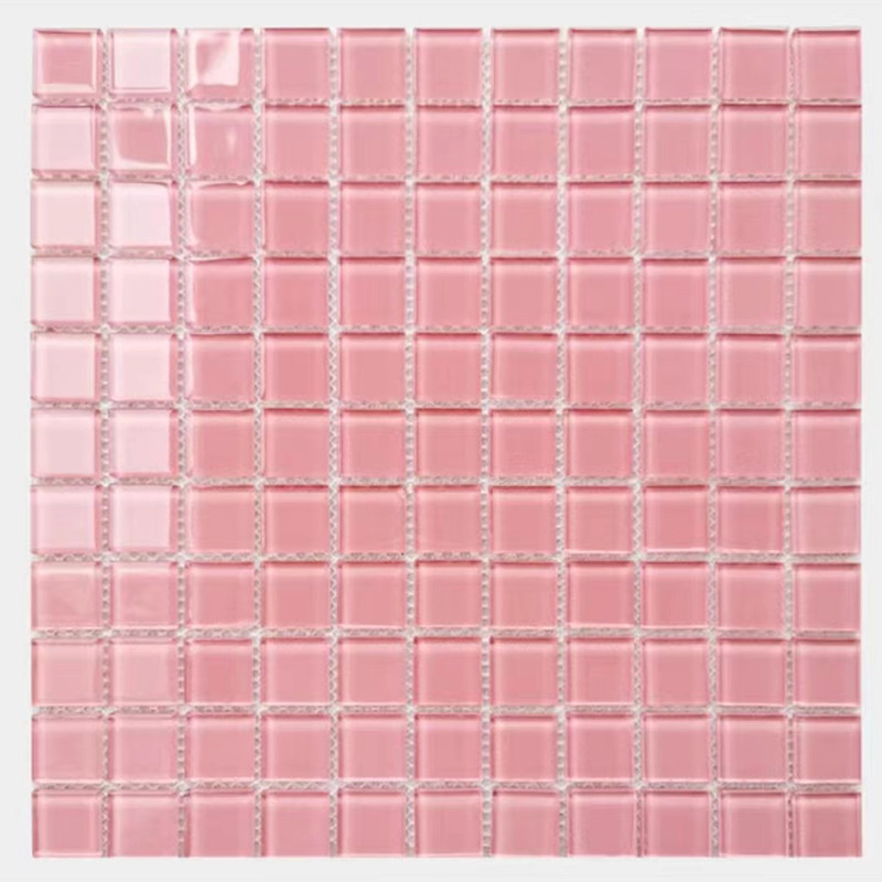 300x300mm 크리스탈 글래스 모자이크 바닥 벽돌 타일 욕실 수영장 부엌 백스플래시