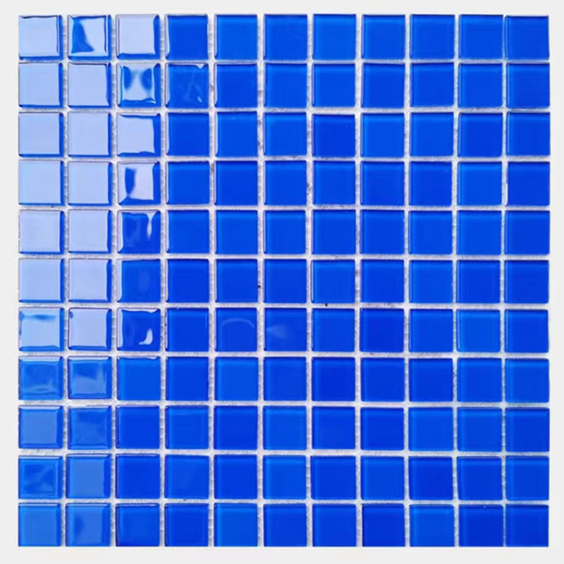 300x300mm 크리스탈 글래스 모자이크 바닥 벽돌 타일 욕실 수영장 부엌 백스플래시