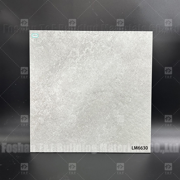 60x60mm 회색 대리석 세라믹 타일 바닥 및 벽 침실