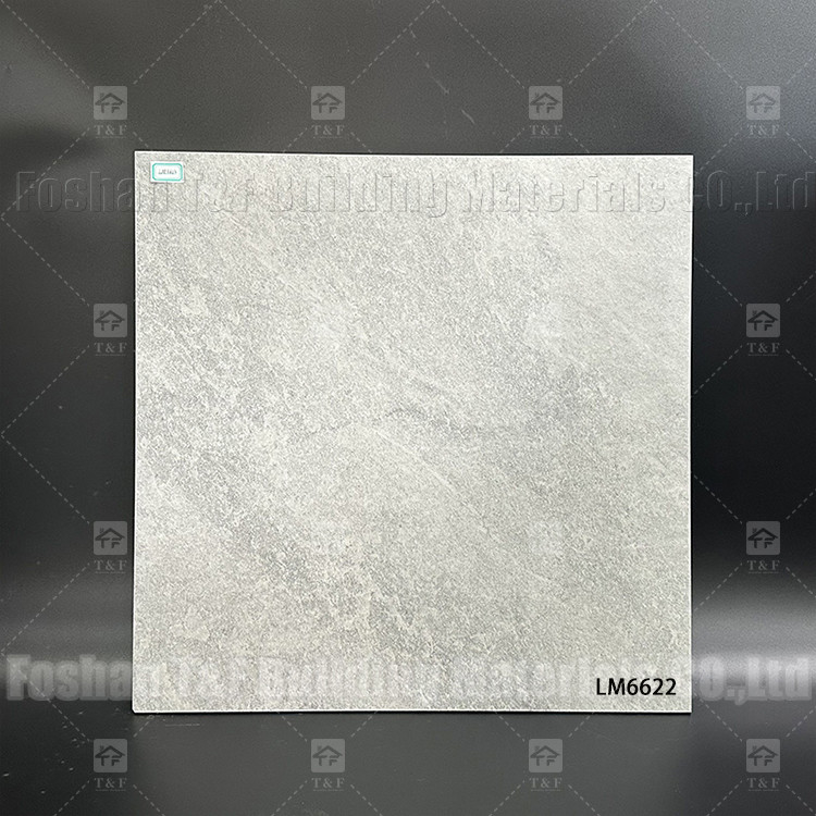 60x60mm 회색 대리석 세라믹 타일 바닥 및 벽 침실