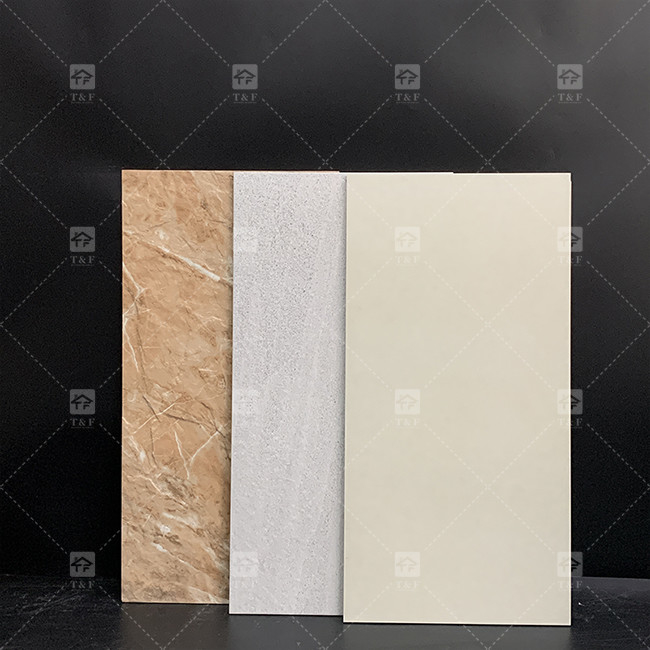 300x600mm 매트 3D 세라믹 타일 외관 벽 장식 벽용 포르셀렌 타일